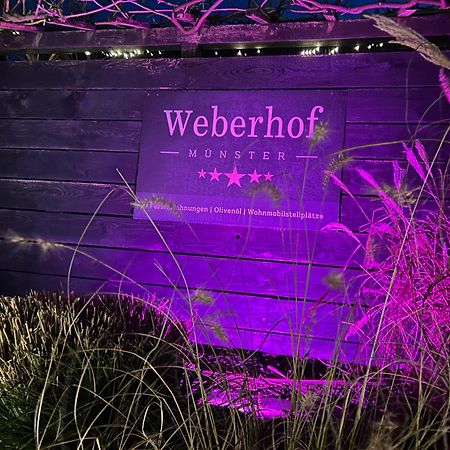 Weberhof-Muenster Glamping Hotel Exterior foto